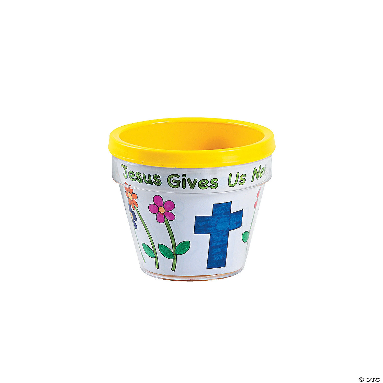 Best deal π Color Your Own Jesus Gives Us New Life Flowerpots - 12 Pc. β 1 Best deal π Color Your Own Jesus Gives Us New Life Flowerpots - 12 Pc. β