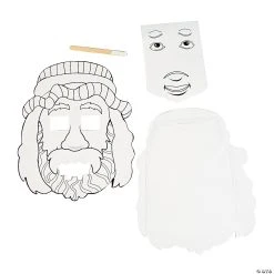 Discount 🤩 Color Your Own Jesus Heals the Blind Man Activities - Makes 12 🎁