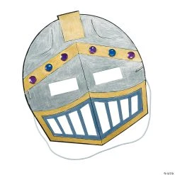 Deals β Color Your Own Knight Masks - 12 Pc. π