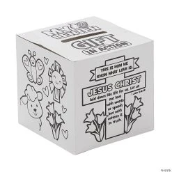 Brand new β Color Your Own Lent Offering Boxes - 12 Pc. π€©