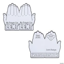 Brand new π Color Your Own Lent Praying Hands - Makes 12 π