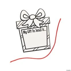 Discount ⌛ Color Your Own My Gift to Jesus Ornaments - 12 Pc. 🛒 -Religious Crafts Sales color your own my gift to jesus ornaments 12 pc 13957680 a02