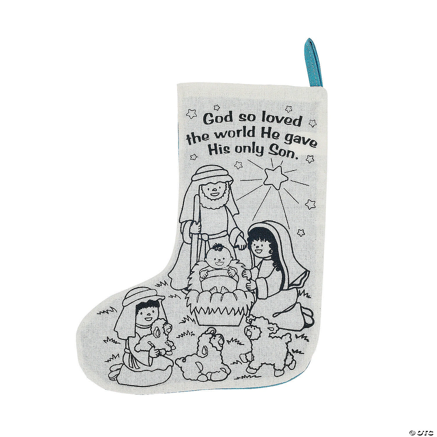 Deals 𧨠Color Your Own Nativity β Christmas Stockings - 12 Pc. β 2 Deals 𧨠Color Your Own Nativity β Christmas Stockings - 12 Pc. β - Image 2