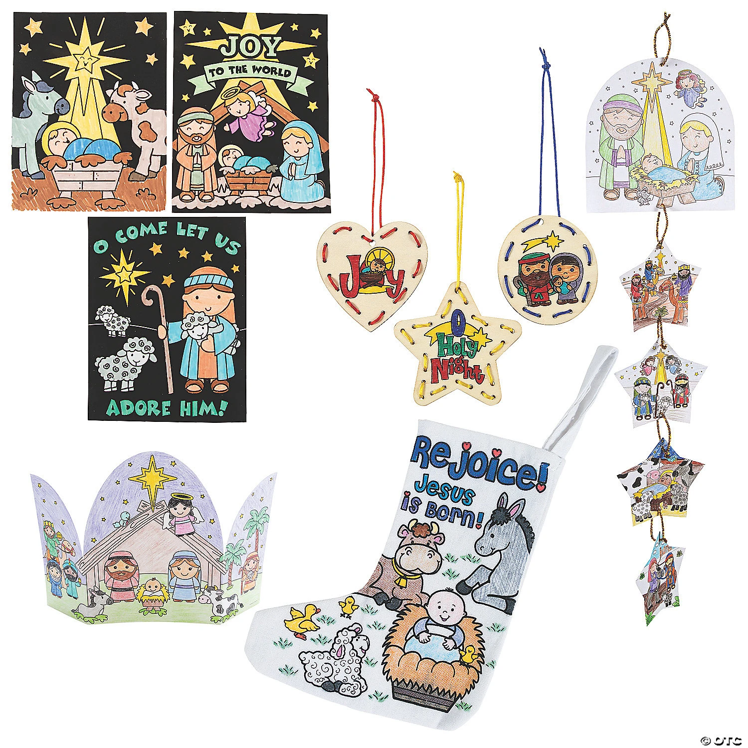 Best Pirce π€© Color Your Own Nativity Craft Kit Assortment for 48 π 1 Best Pirce π€© Color Your Own Nativity Craft Kit Assortment for 48 π