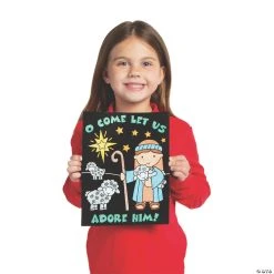 Buy π Color Your Own Nativity Fuzzy Posters - 24 Pc. π 5 Buy π Color Your Own Nativity Fuzzy Posters - 24 Pc. π -Religious Crafts Sales color your own nativity fuzzy posters 24 pc 13902183 a02