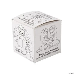 Best deal ✔️ Color Your Own Nativity Story Cubes - 12 Pc. 🛒