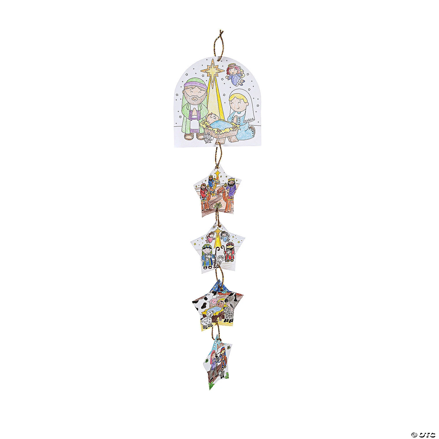 New β¨ Color Your Own Nativity Story Mobile Craft Kit - Makes 12 π 2 New β¨ Color Your Own Nativity Story Mobile Craft Kit - Makes 12 π - Image 2