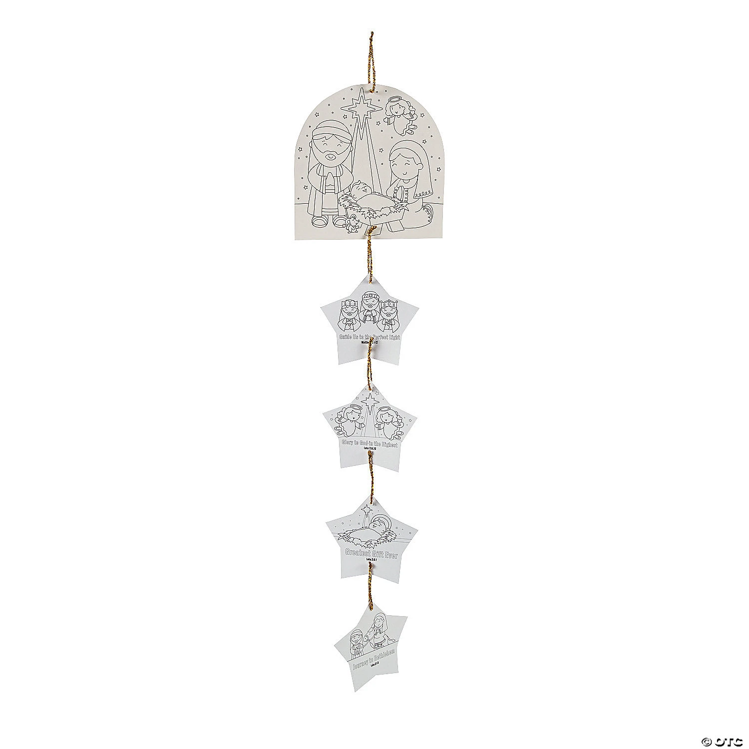 New β¨ Color Your Own Nativity Story Mobile Craft Kit - Makes 12 π 1 New β¨ Color Your Own Nativity Story Mobile Craft Kit - Makes 12 π