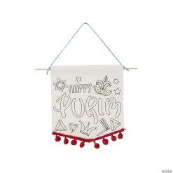 Top 10 🌟 Color Your Own Purim Pom-Pom Banner Craft Kit - 12 Pc. 👏