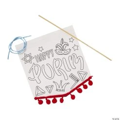 Top 10 π Color Your Own Purim Pom-Pom Banner Craft Kit - 12 Pc. π 5 Top 10 π Color Your Own Purim Pom-Pom Banner Craft Kit - 12 Pc. π -Religious Crafts Sales color your own purim pom pom banner craft kit 12 pc 14097429 a02