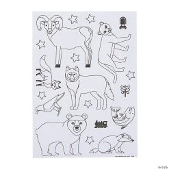 New βοΈ Color Your Own Railroad Stickers - 30 Pc. π