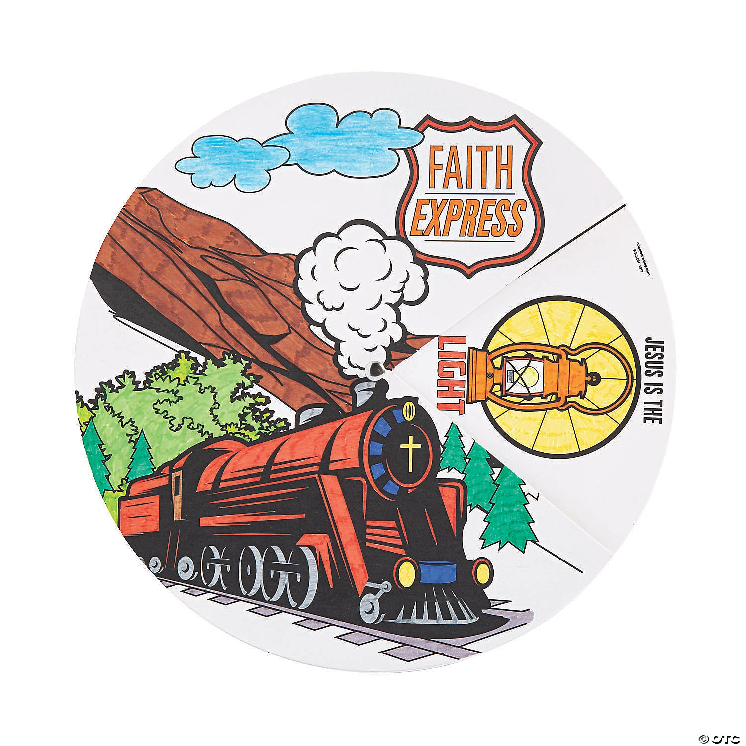Top 10 π Color Your Own Railroad VBS Wheels - 12 Pc. π 2 Top 10 π Color Your Own Railroad VBS Wheels - 12 Pc. π - Image 2