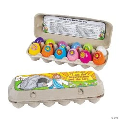 Hot Sale π Color Your Own Religious Easter Resurrection Story Egg Set β¨