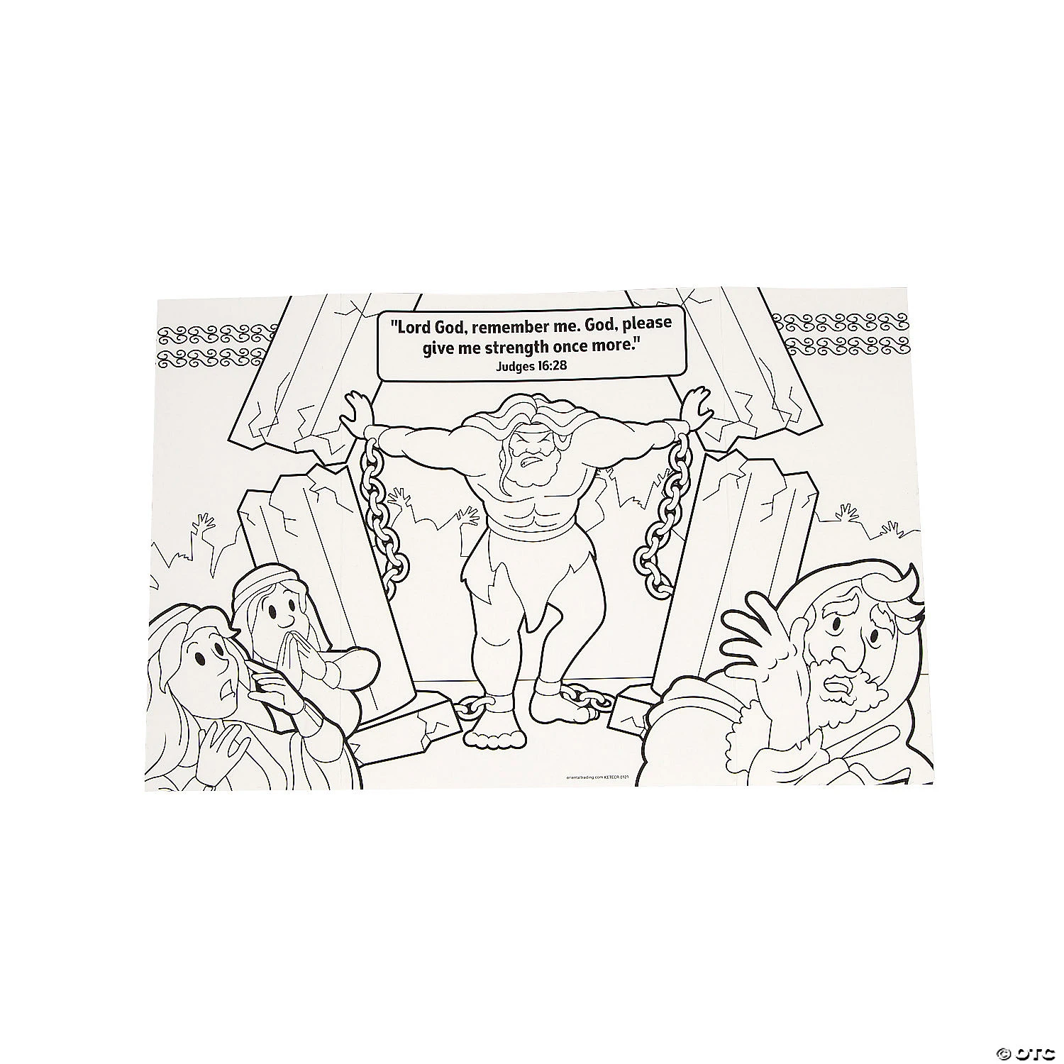 Cheap β€οΈ Color Your Own Samson Fold-Up Activity Sheets - 12 Pc. π 1 Cheap β€οΈ Color Your Own Samson Fold-Up Activity Sheets - 12 Pc. π