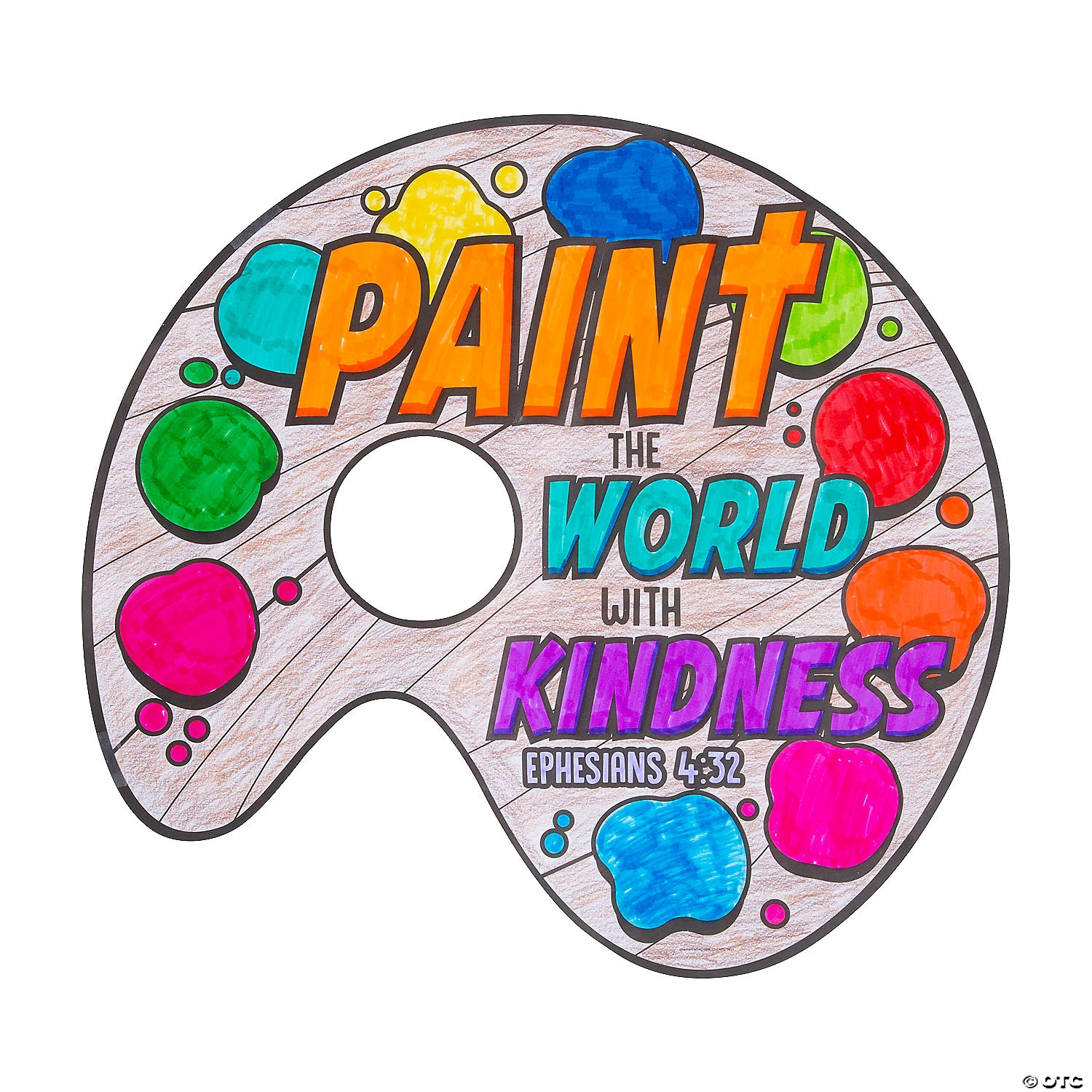 Cheap π Color Your Own Studio VBS Palettes with Message - 30 Pc. π 2 Cheap π Color Your Own Studio VBS Palettes with Message - 30 Pc. π - Image 2