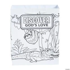 Cheap 😉 Color Your Own Treasure Hunt VBS Medium Take Home Bags - 12 Pc. 🛒 -Religious Crafts Sales color your own treasure hunt vbs medium take home bags 12 pc 13972107 a02