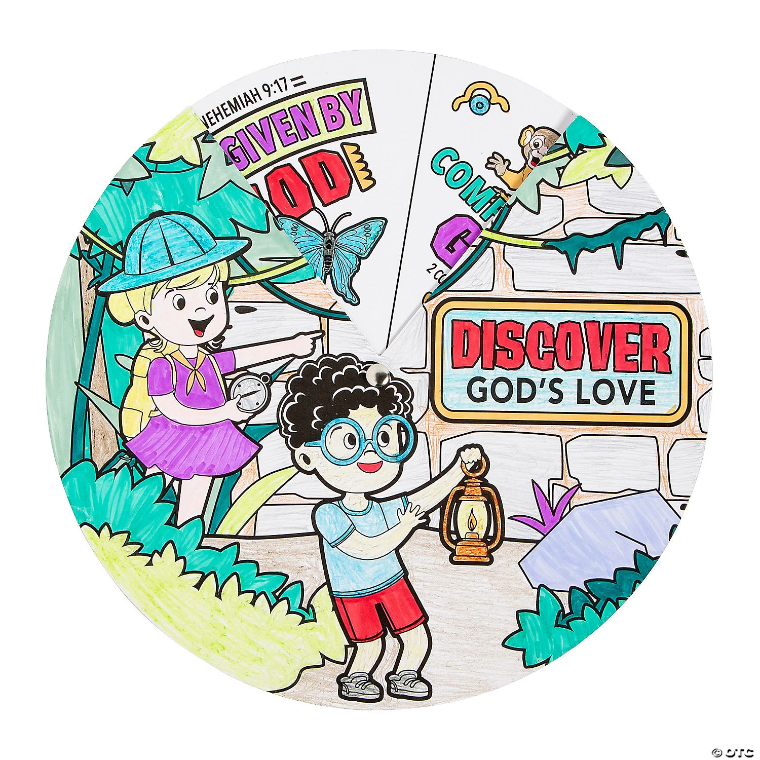 Outlet π Color Your Own Treasure Hunt VBS Wheels - 12 Pc. 𧨠2 Outlet π Color Your Own Treasure Hunt VBS Wheels - 12 Pc. 𧨠- Image 2