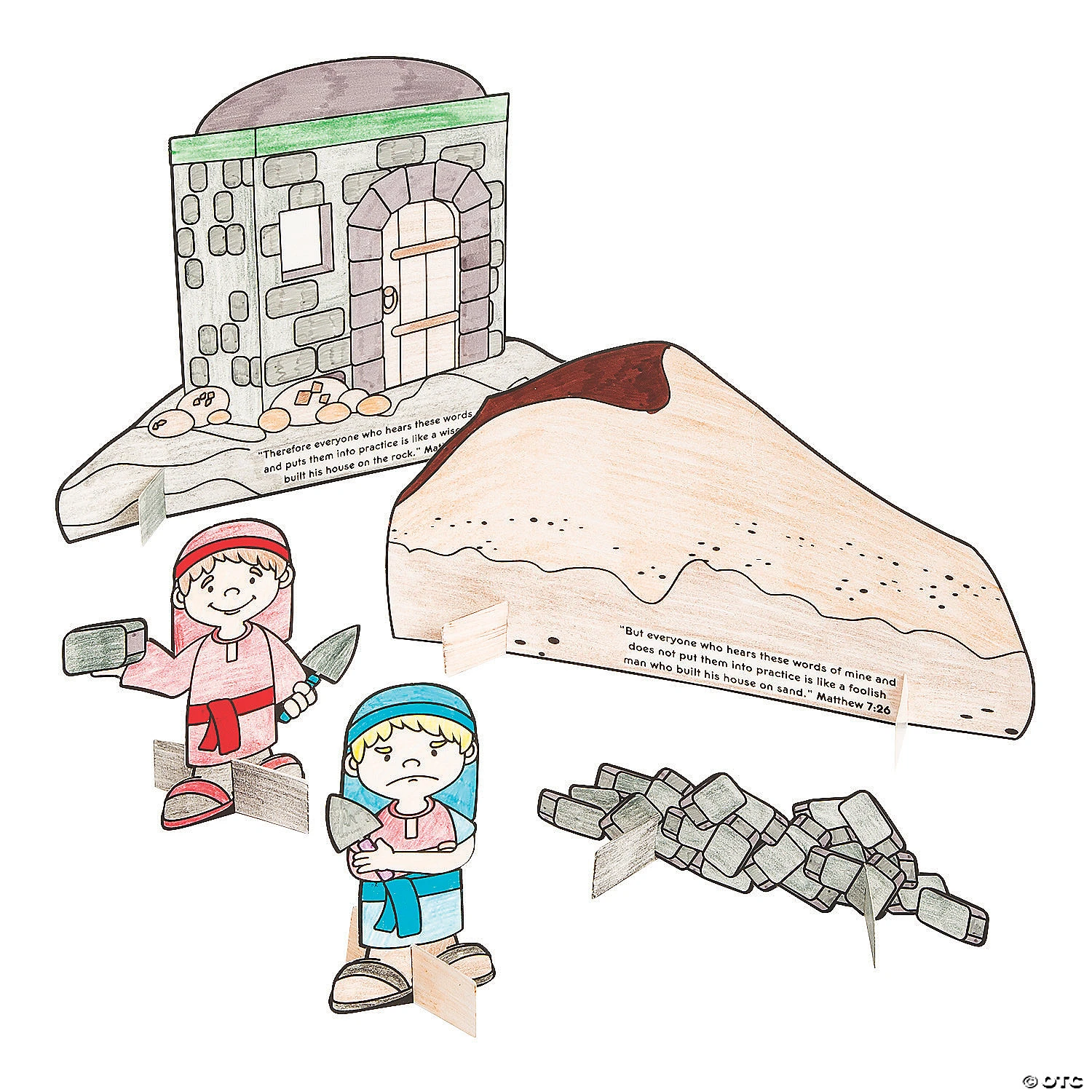 Promo π Color Your Own Wise & Foolish Builder Stand-Up Sets - 12 Pc. β€οΈ 2 Promo π Color Your Own Wise & Foolish Builder Stand-Up Sets - 12 Pc. β€οΈ - Image 2