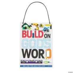 Flash Sale ⭐ Construction VBS Sign Craft Kit - Makes 12 ✨