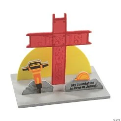 Coupon ✔️ Construction VBS Stand-Up Cross Craft Kit - Makes 12 ❤️