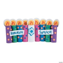 Wholesale π Craft Roll Hanukkah Candle Craft Kit β