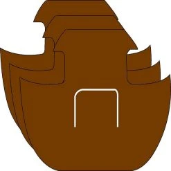 New ✔️ Creative Shapes Etc. - Large Single Color Creative Foam Craft Cut-outs - Ark ⭐