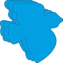 Budget ✔️ Creative Shapes Etc. - Large Single Color Creative Foam Craft Cut-outs - Bird 😉