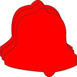 Coupon 👏 Creative Shapes Etc. - Large Single Color Creative Foam Craft Cut-outs - Holiday Bell ✨