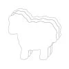 Buy 🔥 Creative Shapes Etc. - Sheep Foam Single Color Creative Cut-outs- 3” 🥰