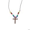 Discount ❤️ Cross Faith Necklace Craft Kit - Makes 12 ⌛