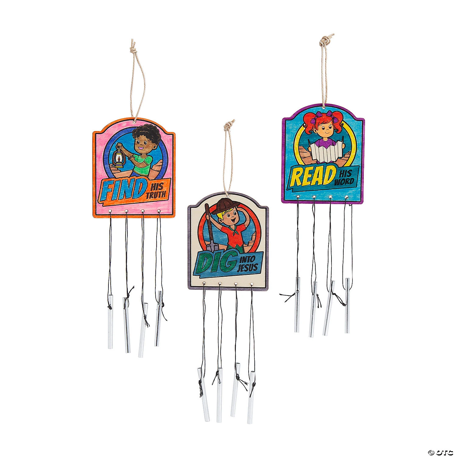 Flash Sale π Dig VBS Color Your Own Wind Chimes - 12 Pc. β€οΈ 2 Flash Sale π Dig VBS Color Your Own Wind Chimes - 12 Pc. β€οΈ - Image 2