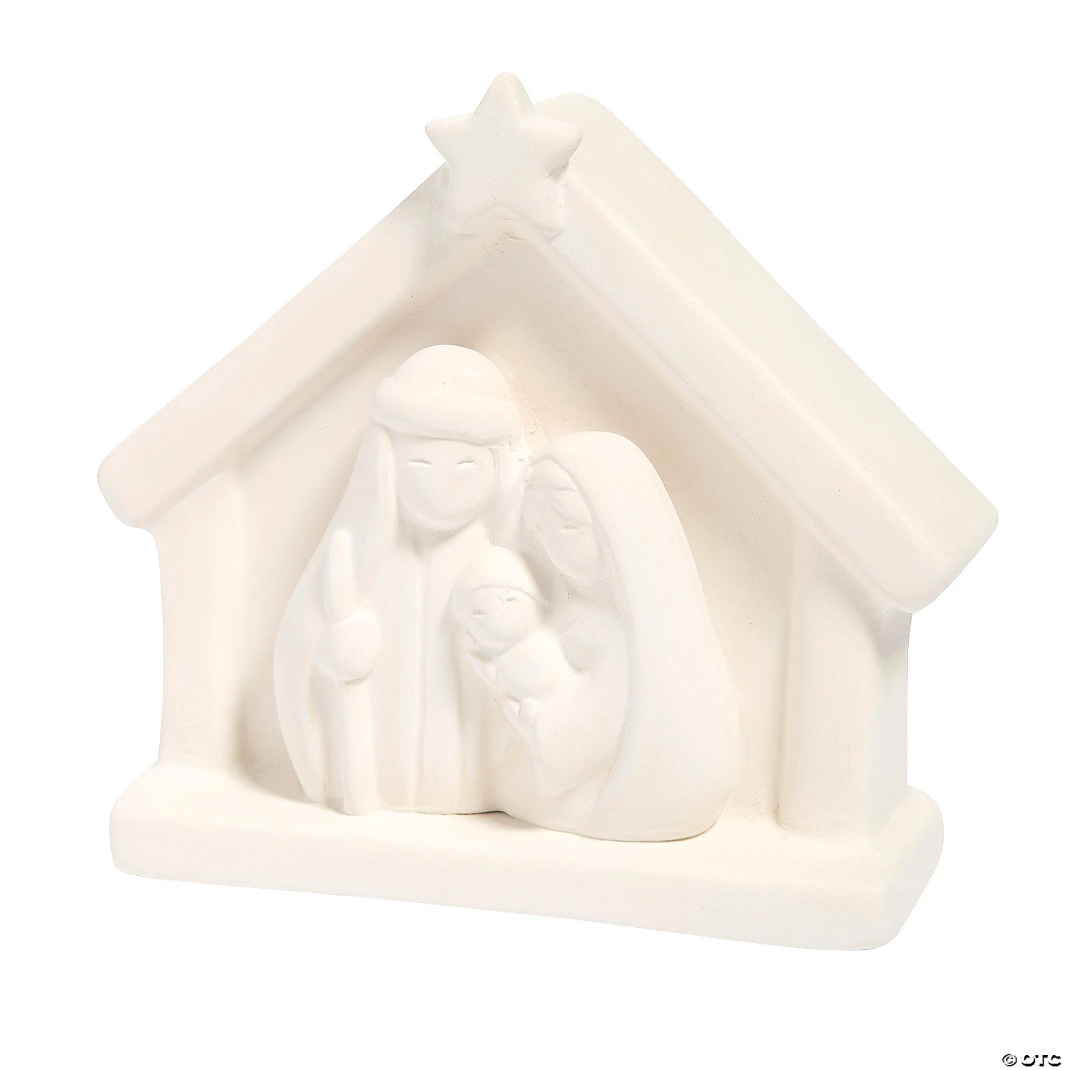 Promo ⭐ DIY Ceramic Nativity Stables - 12 Pc. ✔️ 1 Promo ⭐ DIY Ceramic Nativity Stables - 12 Pc. ✔️