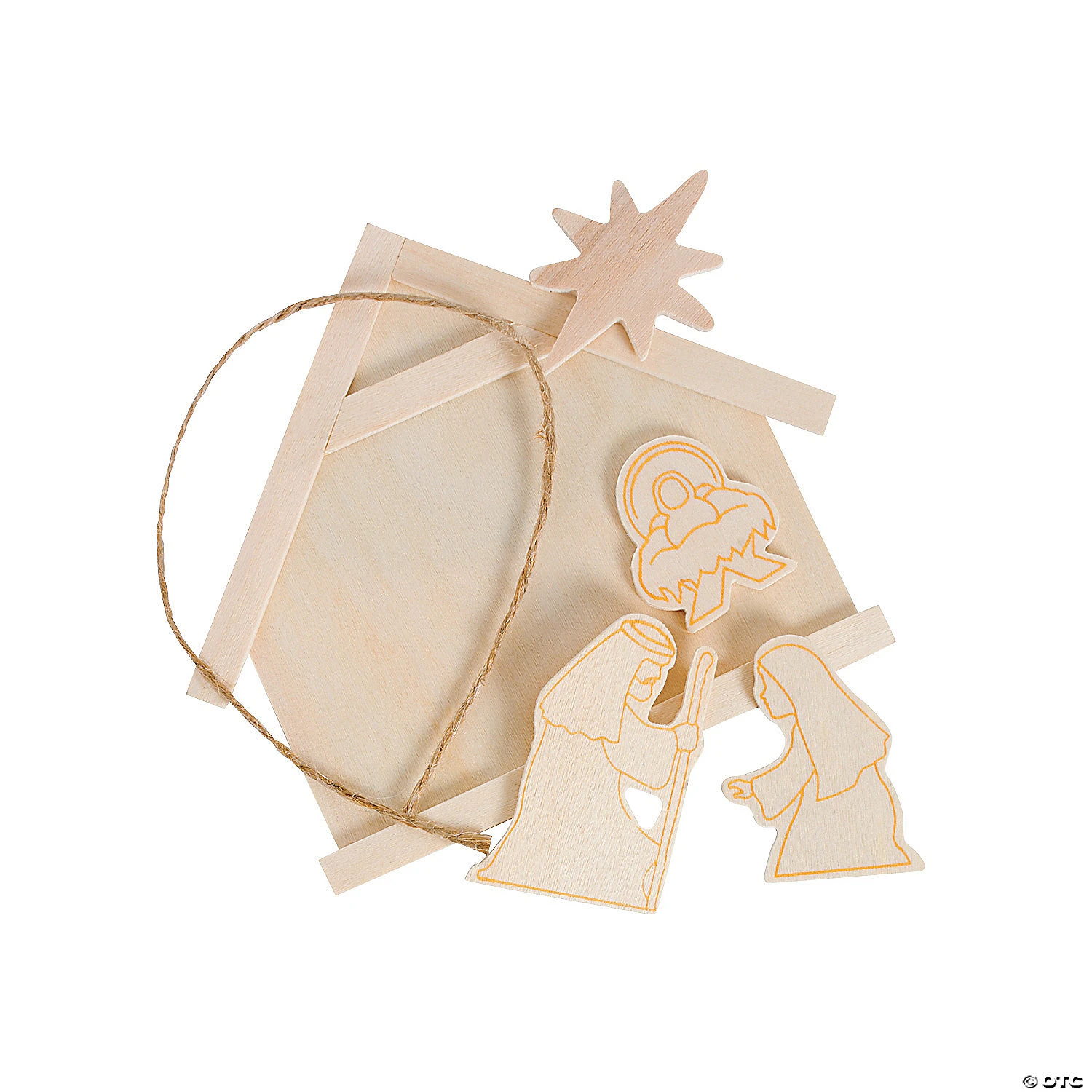 Outlet π€© DIY Nativity Christmas Ornaments - Makes 12 β 2 Outlet π€© DIY Nativity Christmas Ornaments - Makes 12 β - Image 2