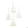Promo 🥰 DIY Unfinished Wood Nativity Bell Ornaments - 12 Pc. 🌟