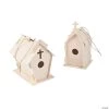Discount ❤️ DIY Wood Beautiful Church Birdhouses - Makes 12 ✨
