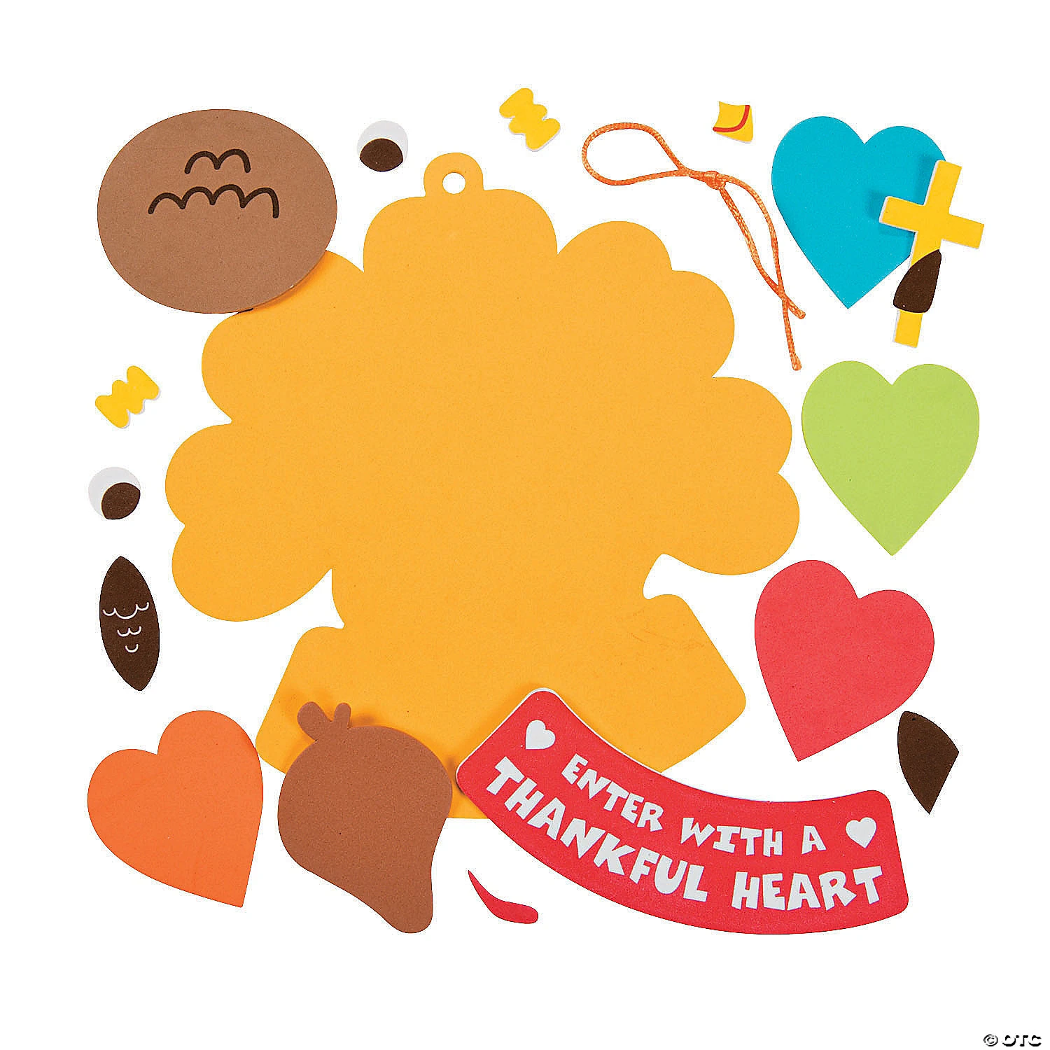 Coupon ❤️ Enter with a Thankful Heart Sign Craft Kit- Makes 12 ⭐ 2 Coupon ❤️ Enter with a Thankful Heart Sign Craft Kit- Makes 12 ⭐ - Image 2