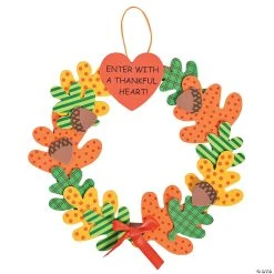 Promo π― Enter with a Thankful Heart Wreath Craft Kit- Makes 12 β