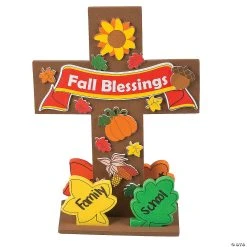 Best deal ๐ Fall Blessing Stand-Up Cross Craft Kit - Makes 12 ๐ฅ