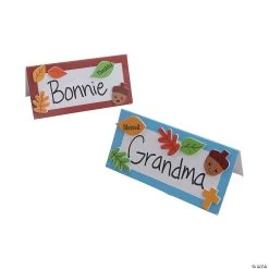 Brand new π Fall Blessings Place Card Craft Kit - Makes 12 β