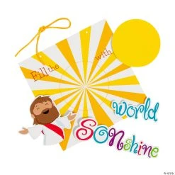 Deals 😀 Fill the World with Sonshine Sign Craft Kit - Makes 12 😀 -Religious Crafts Sales fill the world with sonshine sign craft kit makes 1213961884 a01 1