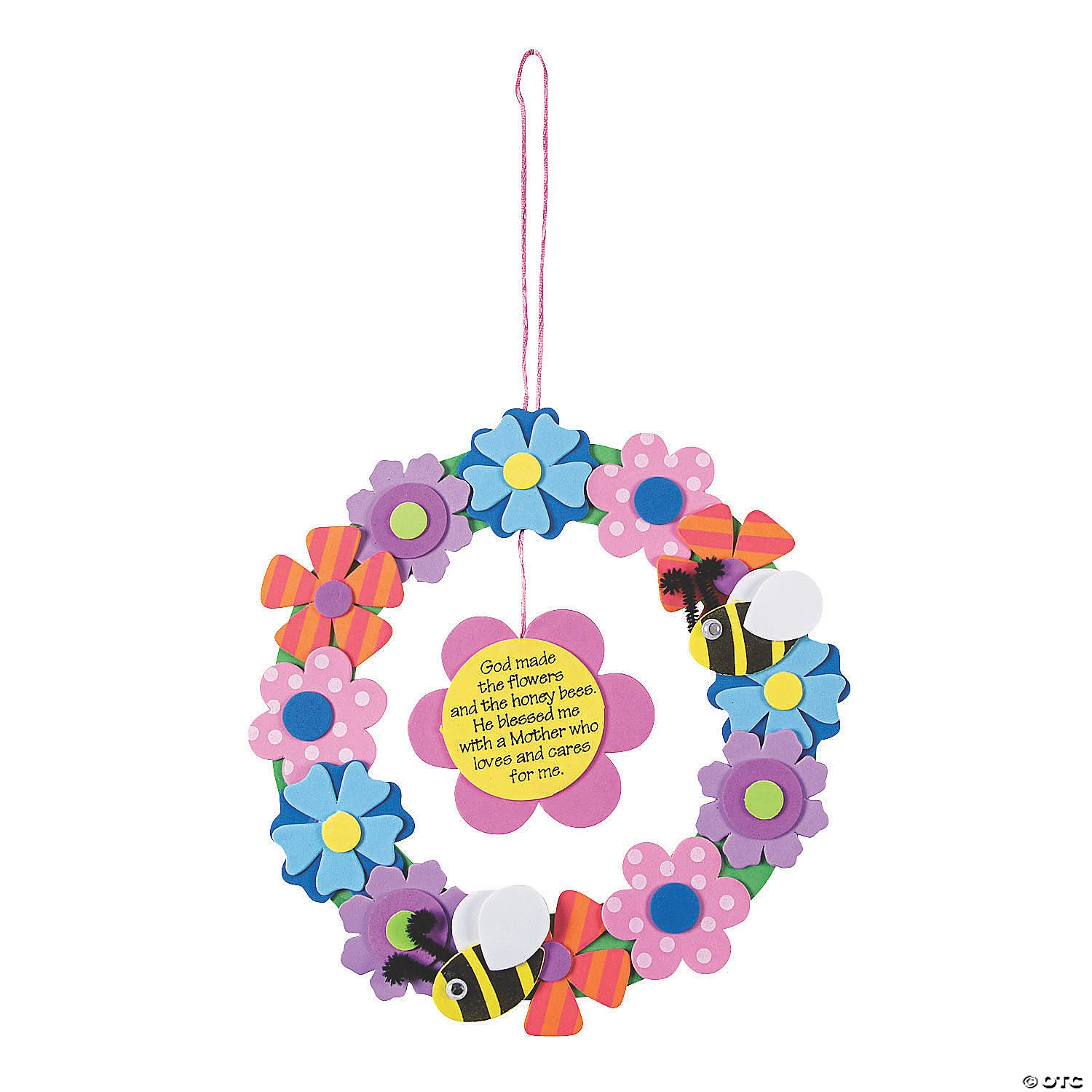 Deals π Flower Wreath For Mom Craft Kit- Makes 12 π 1 Deals π Flower Wreath For Mom Craft Kit- Makes 12 π