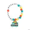 Flash Sale ⌛ Food Truck VBS Pony Bead Bracelet Craft Kit - Makes 12 ⭐
