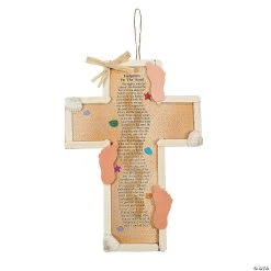 Budget β¨ Footprints in the Sand Cross Craft Kit- Makes 12 π