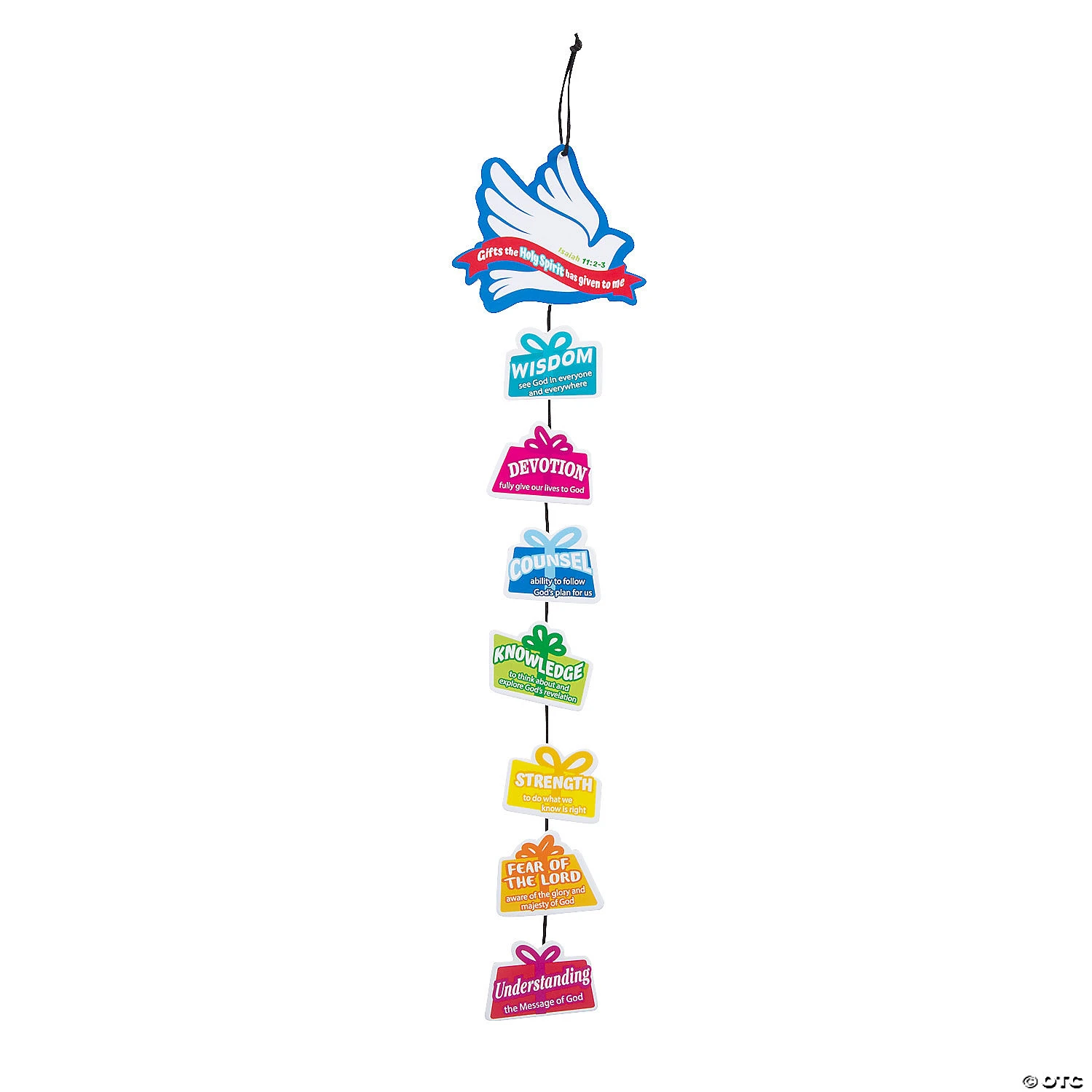 New π₯° Gifts of the Holy Spirit Mobile Craft Kit - Makes 12 π 1 New π₯° Gifts of the Holy Spirit Mobile Craft Kit - Makes 12 π