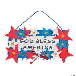 Outlet π₯° God Bless America Sign Craft Kit- Makes 12 π₯