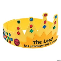 Best Sale ⌛ God Has Promised Me a Crown Craft Kit - Makes 12 ✔️