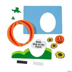 Religious Crafts Shop -Religious Crafts Sales god s pick of the patch picture frame magnet craft kit makes 1214115046 a01