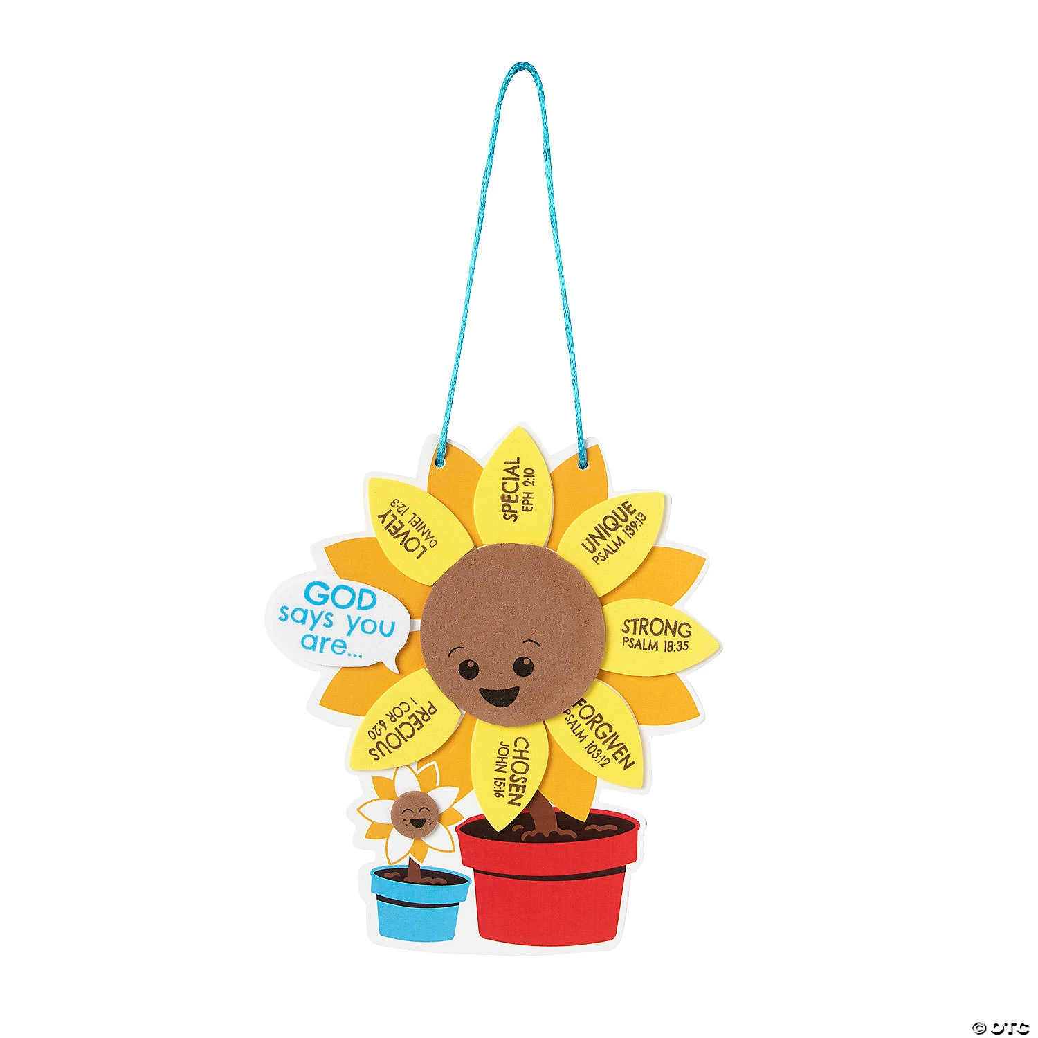 Hot Sale ❤️ God Says You Are Sunflower Craft Kit – Makes 12 ⌛ 1 Hot Sale ❤️ God Says You Are Sunflower Craft Kit – Makes 12 ⌛