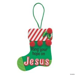 Top 10 βοΈ Hang Your Hope on Jesus Stocking Ornament Craft Kit - Makes 12 π₯