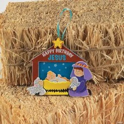 Best deal 😍 Happy Birthday Jesus 🔥 Christmas Ornament Craft Kit - Makes 12 ✔️ -Religious Crafts Sales happy birthday jesus christmas ornament craft kit makes 1248 5527b a02